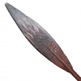 Papua, Lake Sentani, a peddle – kavel bij Veilinggebouw De Zwaan, Amsterdam