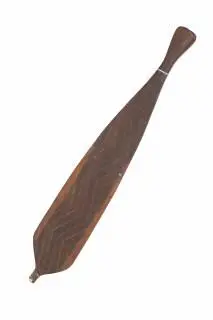 Aboriginal, wooden spear thrower – kavel bij Veilinggebouw De Zwaan, Amsterdam