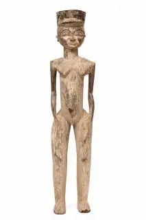 Burkina Faso, Lobi, a standing male figure – kavel bij Veilinggebouw De Zwaan, Amsterdam