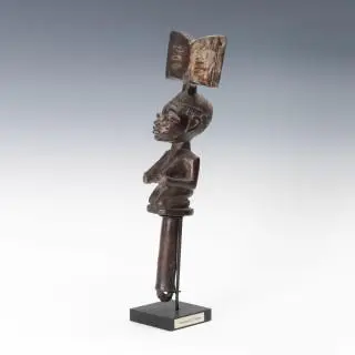 Nigeria, Yoruba, a Shango staff – kavel bij Veilinggebouw De Zwaan, Amsterdam