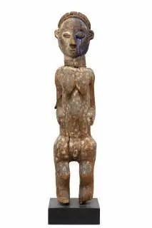D.R. Congo, Yaka, standing female figure – kavel bij Veilinggebouw De Zwaan, Amsterdam