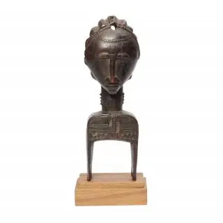 Ivory Coast, Baule, heddle pully – kavel bij Veilinggebouw De Zwaan, Amsterdam
