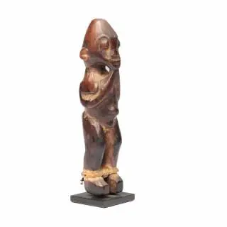 Burkina Faso, Lobi, wooden amulet – kavel bij Veilinggebouw De Zwaan, Amsterdam