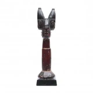 Nigeria, Yoruba, a Shango staff – kavel bij Veilinggebouw De Zwaan, Amsterdam