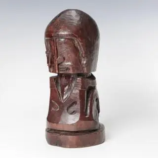 Papua, Cenderawasih Bay, Biak, a Korwar figure – kavel bij Veilinggebouw De Zwaan, Amsterdam