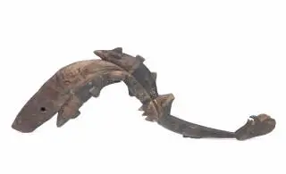 Papua, North East Coast, a carved wooden prow ornament – kavel bij Veilinggebouw De Zwaan, Amsterdam