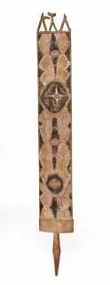 Papua, Kamoro, ceremonial shield, yamate – kavel bij Veilinggebouw De Zwaan, Amsterdam
