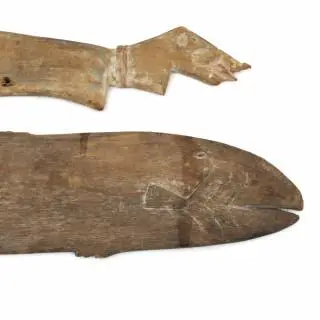 Papua, Kamoro, dance ornament – kavel bij Veilinggebouw De Zwaan, Amsterdam
