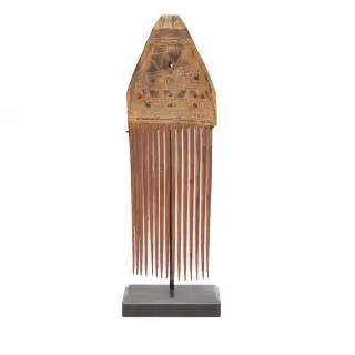 Papua, North Coast, bamboo comb – kavel bij Veilinggebouw De Zwaan, Amsterdam