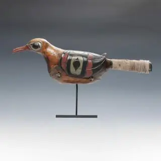 North West America, Haida, a wooden rattle – kavel bij Veilinggebouw De Zwaan, Amsterdam