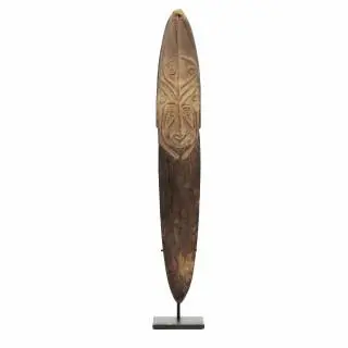 P.N. Guinea, Papua Gulf district, Elima, bull roarer – kavel bij Veilinggebouw De Zwaan, Amsterdam