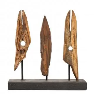 North America, Bering Strait, Inuit, three bone implements – kavel bij Veilinggebouw De Zwaan, Amsterdam