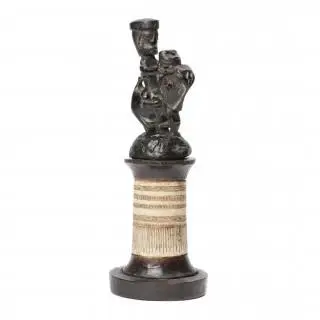 Sumatra, Batak, a horn bullit holder – kavel bij Veilinggebouw De Zwaan, Amsterdam