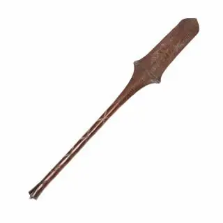 Fiji, a wooden peddle shaped club, culacula – kavel bij Veilinggebouw De Zwaan, Amsterdam