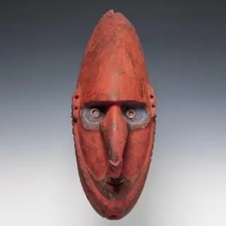 P.N. Guinea, Lower Ramu, a mask – kavel bij Veilinggebouw De Zwaan, Amsterdam