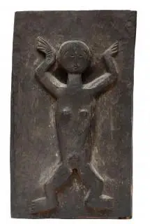 Philippines, Kankanai, a carved wooden granary door – kavel bij Veilinggebouw De Zwaan, Amsterdam