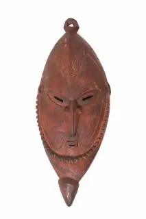 P.N. Guinea, Lower Ramu - Sepik Delta, a mask – kavel bij Veilinggebouw De Zwaan, Amsterdam