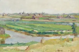 Hollandse school, 20e eeuw, met latere signatuur B. Viegers – kavel bij Veilinggebouw De Zwaan, Amsterdam