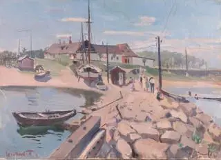 Aage Bernhard Frederiksen (1883-1963) – kavel bij Veilinggebouw De Zwaan, Amsterdam