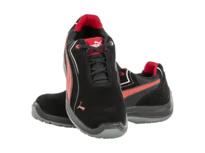 Puma veiligheidsschoen maat 41 S3 Touring zwart/rood – kavel bij XL Auctions