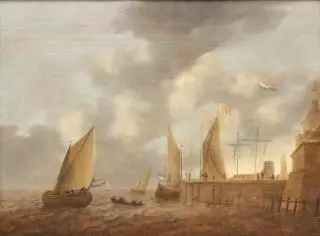 Omgeving van Simon de Vlieger (17e eeuw) – kavel bij Veilinggebouw De Zwaan, Amsterdam