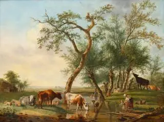 Jan Kobell (1756-1833) – kavel bij Veilinggebouw De Zwaan, Amsterdam