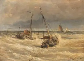 Cornelis Christiaan Dommelshuizen (1842-1928) – kavel bij Veilinggebouw De Zwaan, Amsterdam