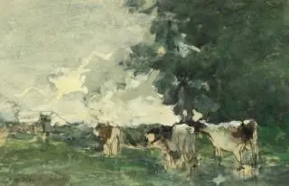 Johan Hendrik Weissenbruch (1824-1903) – kavel bij Veilinggebouw De Zwaan, Amsterdam