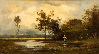 Leon Richet (1847-1907) – kavel bij Veilinggebouw De Zwaan, Amsterdam
