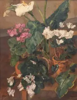Barbara Elisa van Houten (1862-1950) – kavel bij Veilinggebouw De Zwaan, Amsterdam