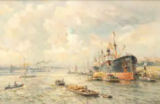 Evert Moll (1878-1955) – kavel bij Veilinggebouw De Zwaan, Amsterdam