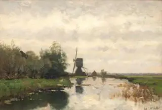 Gesigneerd Fredericus Jacobus van Rossum du Chattel – kavel bij Veilinggebouw De Zwaan, Amsterdam