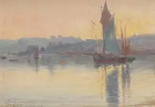 Alfred Guillou (184-1926) – kavel bij Veilinggebouw De Zwaan, Amsterdam