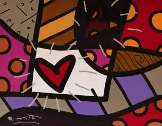 Romero Britto (geb. 1963) – kavel bij Veilinggebouw De Zwaan, Amsterdam