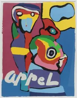 Karel Appel (1921-2006) – kavel bij Veilinggebouw De Zwaan, Amsterdam