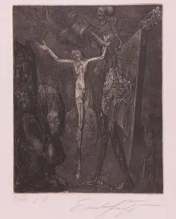 Ernst Fuchs (1930-2015) – kavel bij Veilinggebouw De Zwaan, Amsterdam