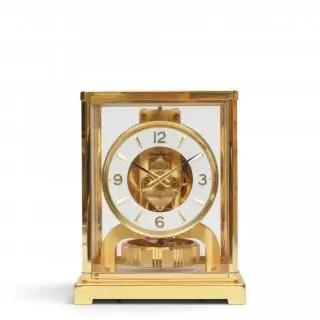 Jaeger LeCoultre, Atmos pendule in messing kast, 80er jaren – kavel bij Veilinggebouw De Zwaan, Amsterdam