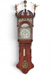 Holland, 'Groningen Staartklok', wall clock, 19th century – kavel bij Veilinggebouw De Zwaan, Amsterdam