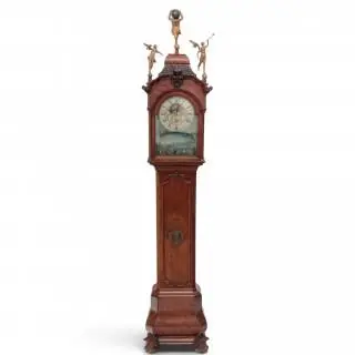 Holland, longcase clock, Pieter Swaan, Amsterdam, circa 1740 – kavel bij Veilinggebouw De Zwaan, Amsterdam