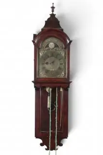 Holland, 'Amsterdammertje', wall clock, signed A. van Oostrom, circa 1750 – kavel bij Veilinggebouw De Zwaan, Amsterdam
