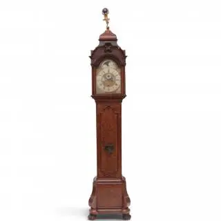 Holland, longcase clock, Johannes Logge, Amsterdam, circa 1740 – kavel bij Veilinggebouw De Zwaan, Amsterdam