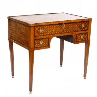 Mahoniehouten bureau-plat, Louis XVI, laat 18e eeuw – kavel bij Veilinggebouw De Zwaan, Amsterdam