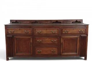 Engeland, eikenhouten dressoir, 18e eeuw – kavel bij Veilinggebouw De Zwaan, Amsterdam