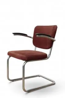 Mogelijk Ahrend De Cirkel, verchroomd stalen buizenfauteuil – kavel bij Veilinggebouw De Zwaan, Amsterdam