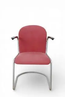 W.H. Gispen, No. 413 fauteuil, ontwerp 40-er jaren, productiejaar 1955 – kavel bij Veilinggebouw De Zwaan, Amsterdam
