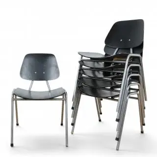 Thonet, set van zes 'ST701' stoelen – kavel bij Veilinggebouw De Zwaan, Amsterdam
