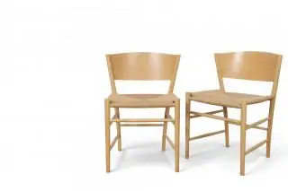 Tom Stepp voor voor Kvist Mobler, Denenmarken, paar beukenhouten 'Jive' stoelen' ontwerp 90-er – kavel bij Veilinggebouw De Zwaan, Amsterdam