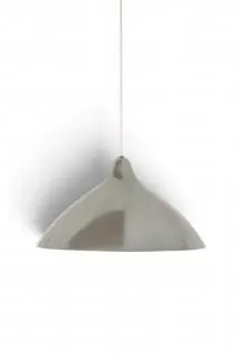 Lisa Johansson-Pape voor Stockmann-Orno, Finland, aluminium hanglamp, ontwerp 50-er jaren – kavel bij Veilinggebouw De Zwaan, Amsterdam