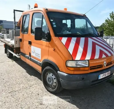 Lichte vracht RENAULT Master – kavel bij Belga Veilingen