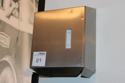 RVS tissuehouder – kavel bij HNVI, Eindhoven